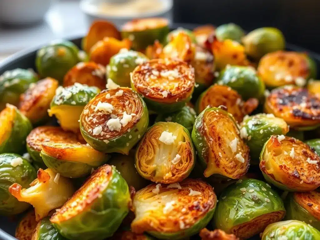15 Best Keto Air Fryer Recipes To Try Today 14 Keto Air Fryer Recipes - Crispy Brussel Sprouts