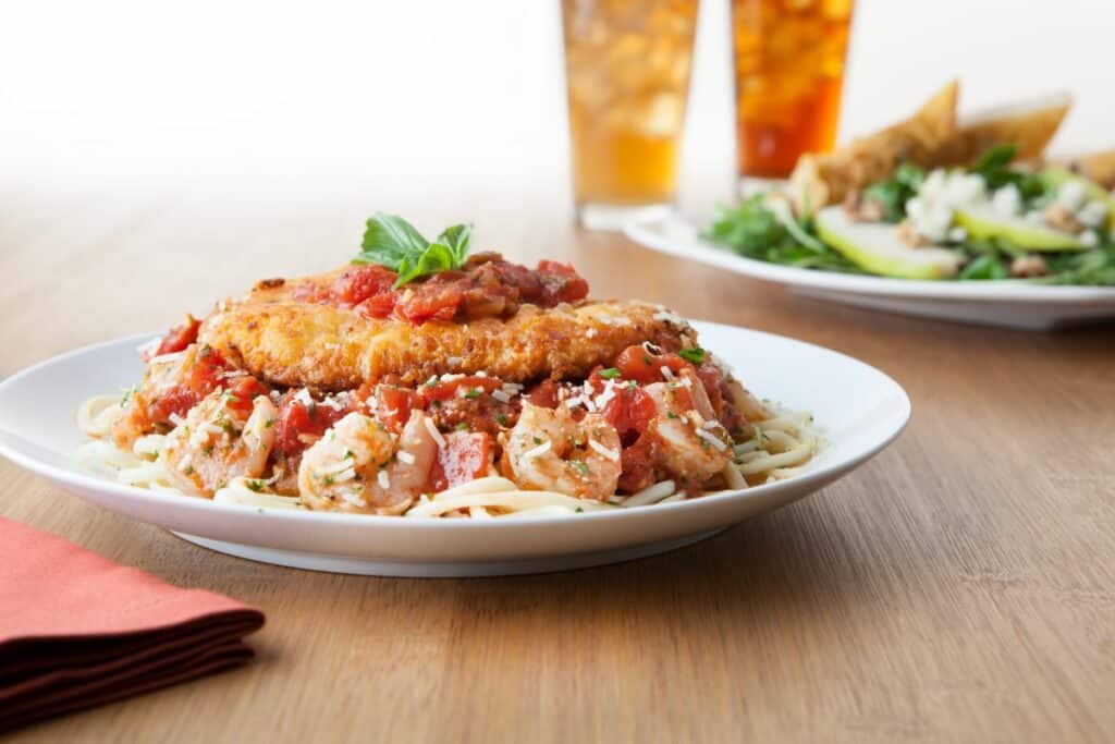 Thai-Cajun Chicken & Shrimp Surf ’n’ Turf with global flavors