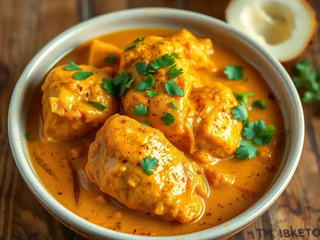 Keto Crockpot Recipes - Butter Chicken