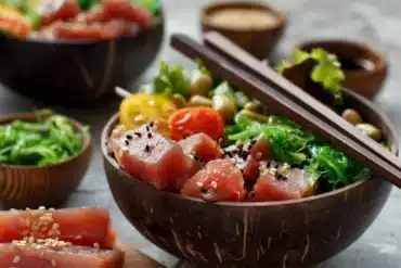 Ahi Poke with Ogo Seaweed