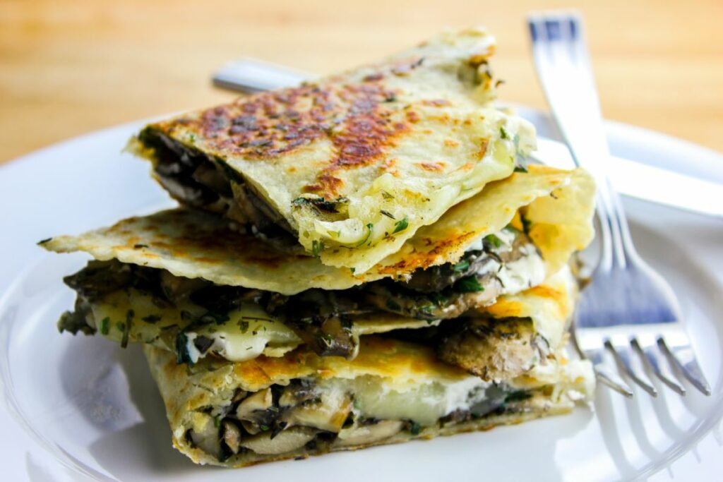 How To Make Quesadillas With Kale And Queso Fresco