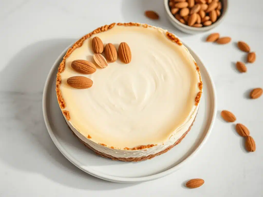 How To Make Almond Butter Greek Yogurt Cheesecake With Granola Crust 1 Almond Butter Greek Yogurt Cheesecake With Granola Crust