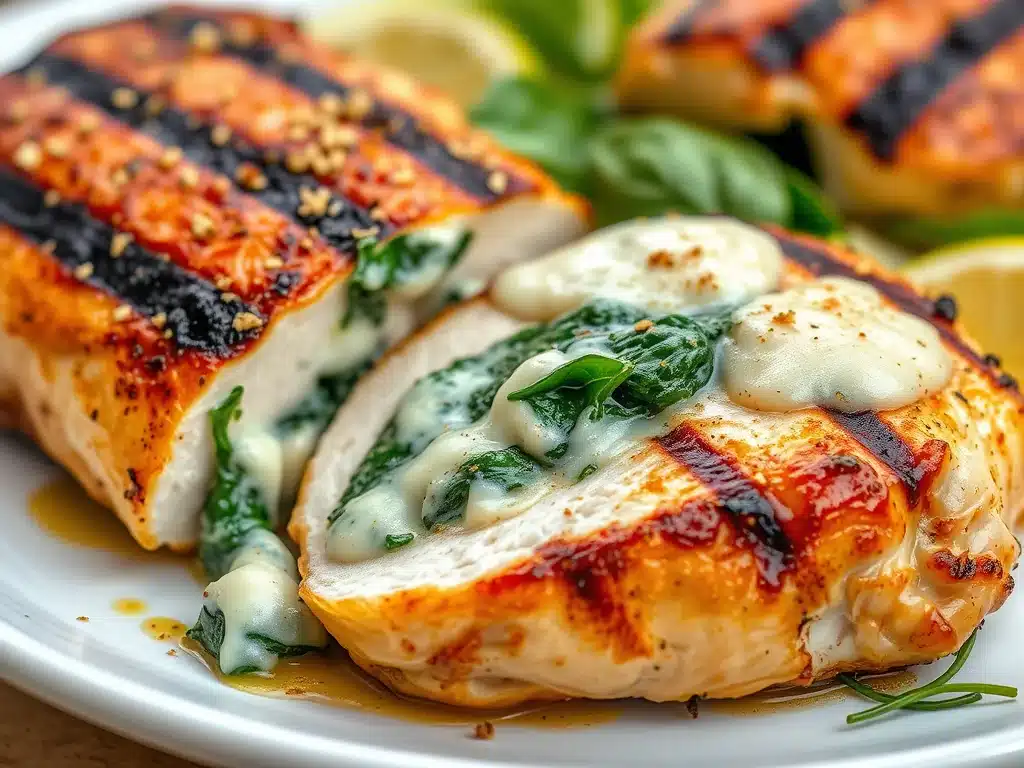 15 Best Frozen Spinach Recipes to Try Today 1 Frozen Spinach Recipes - Spinach and Cheese Stuffed Chicken