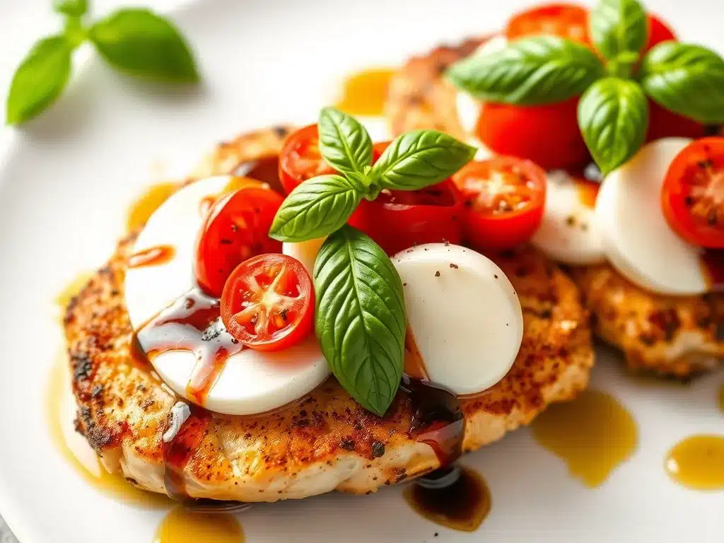 Keto Caprese Chicken