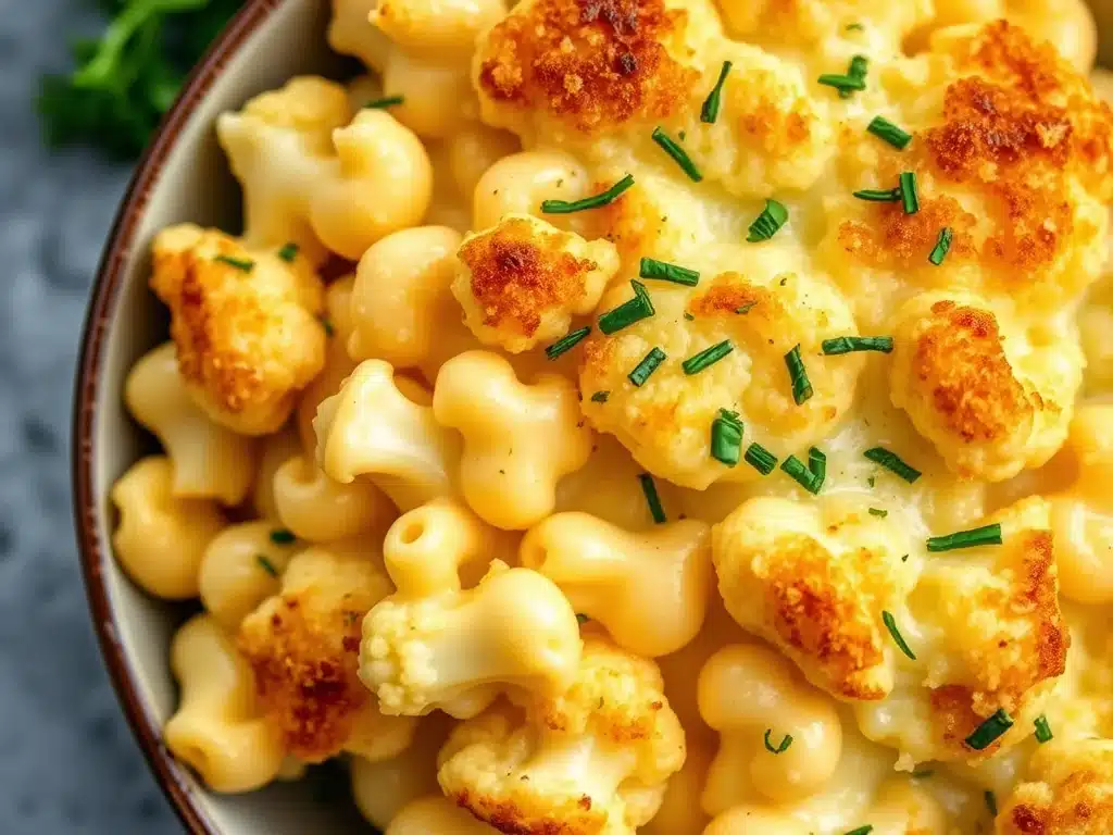 Keto Crockpot Recipes - Cauliflower Mac and Cheese