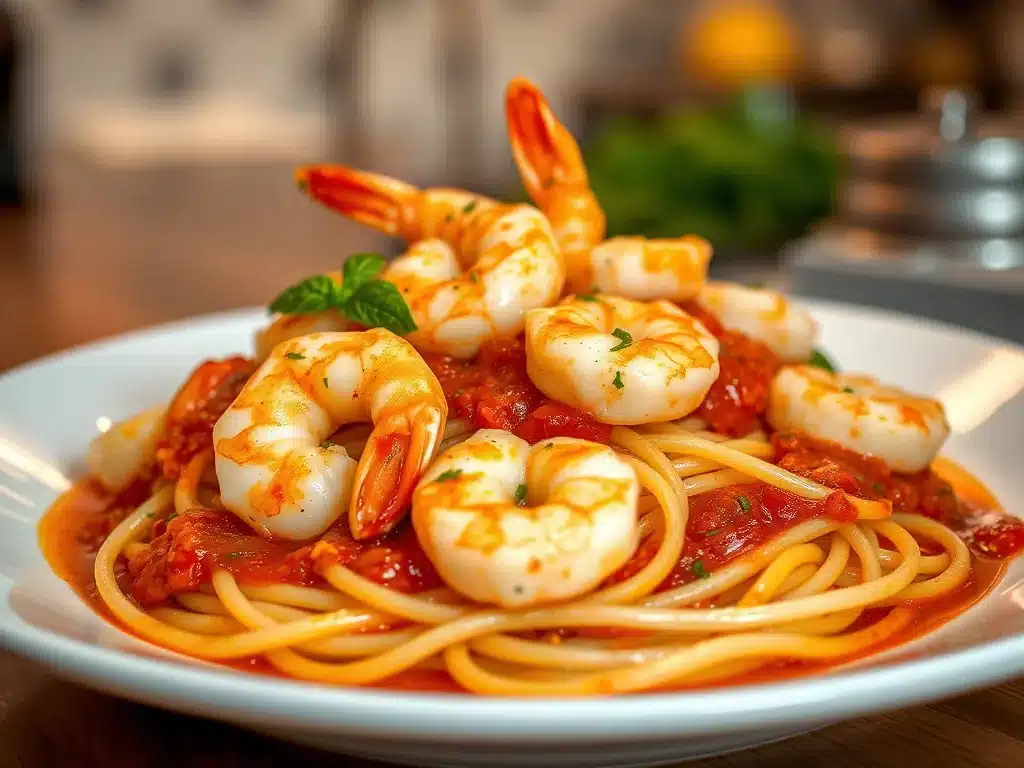 15 Scrumptious Shrimp Pasta Recipes for Your Culinary Adventures 5 Shrimp Linguine Marinara