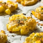 Air Fryer Smashed Potatoes - Crispy Perfection