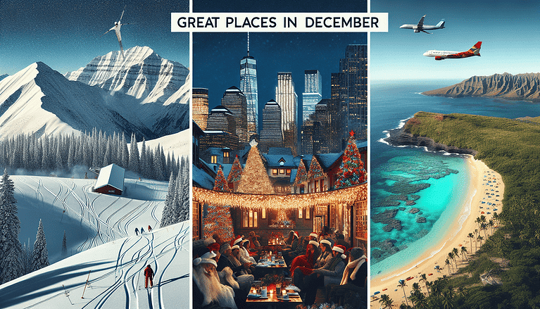 Great Places To Visit In December