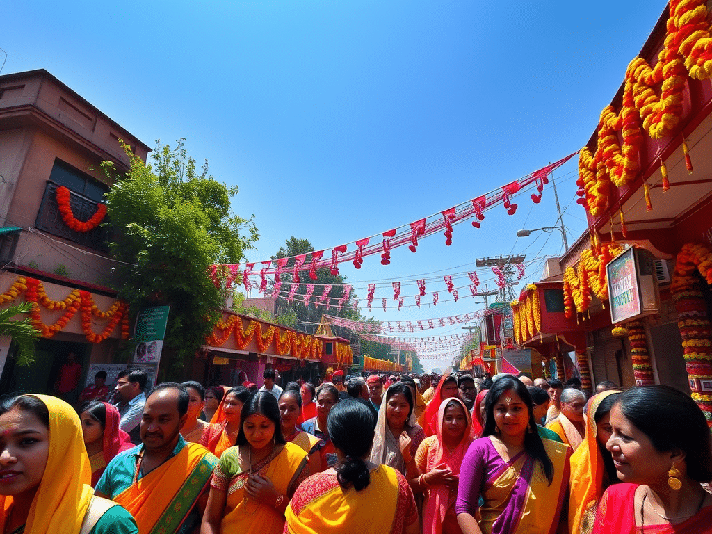 India – Festivals and Comfortable Weather