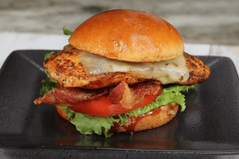 Grilled Chicken Sandwich with A1 Sauce Recipe