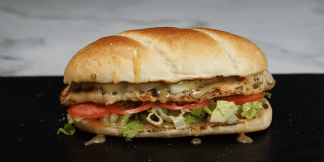 Grilled Chicken Sandwich Prep