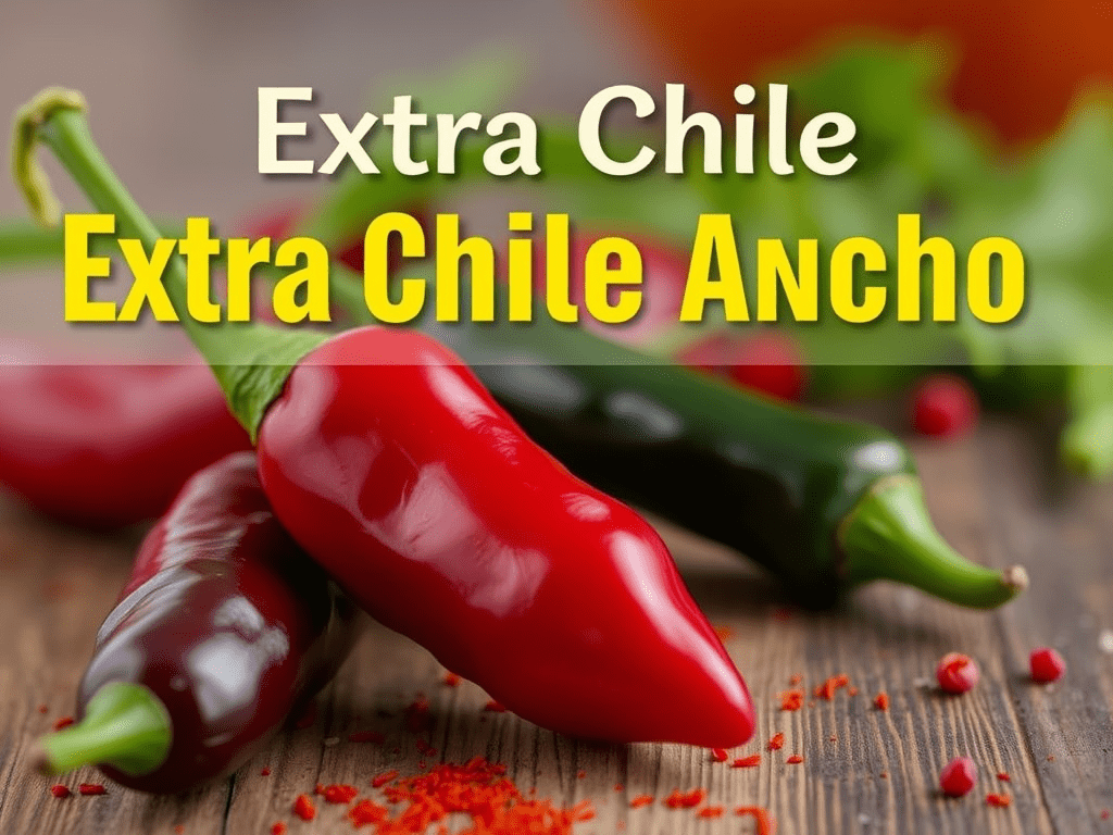 Serving completed dishes with chile ancho substitutes, featuring healthy alternatives from Mangoes and Palm Trees' guide