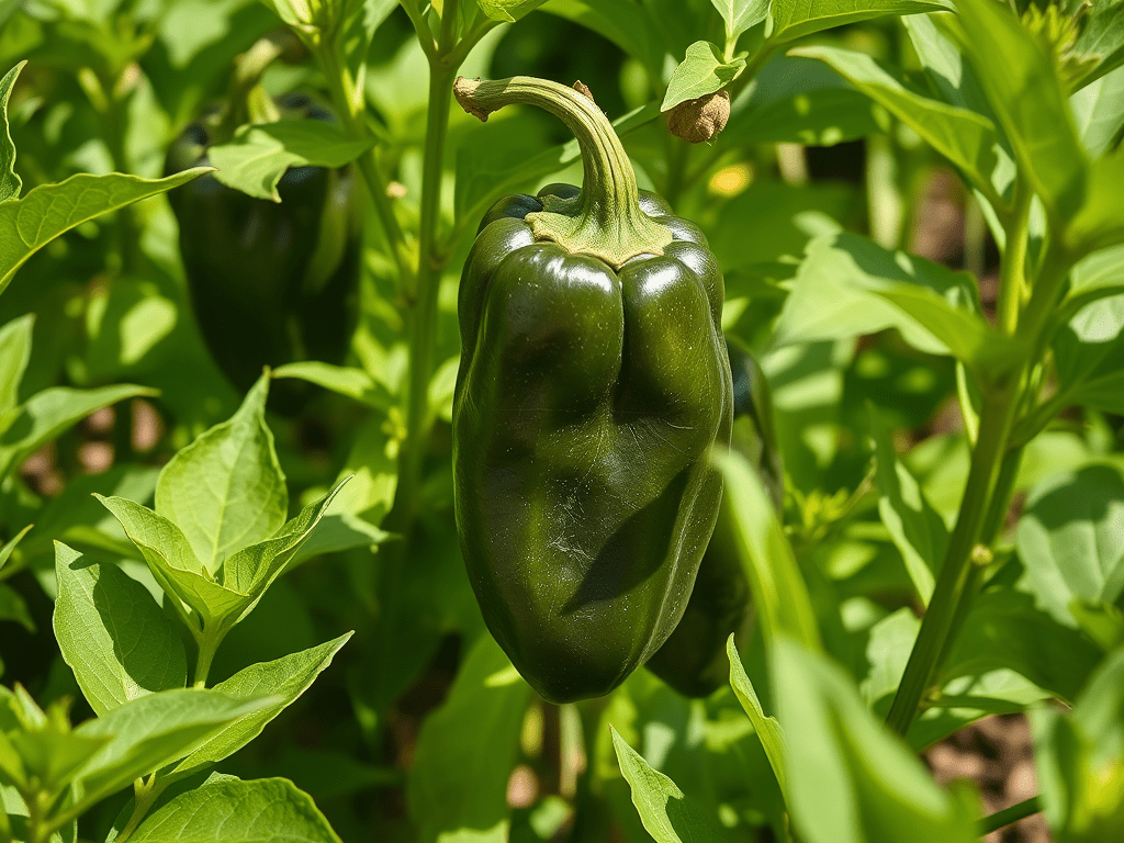 Growing Poblano Chiles