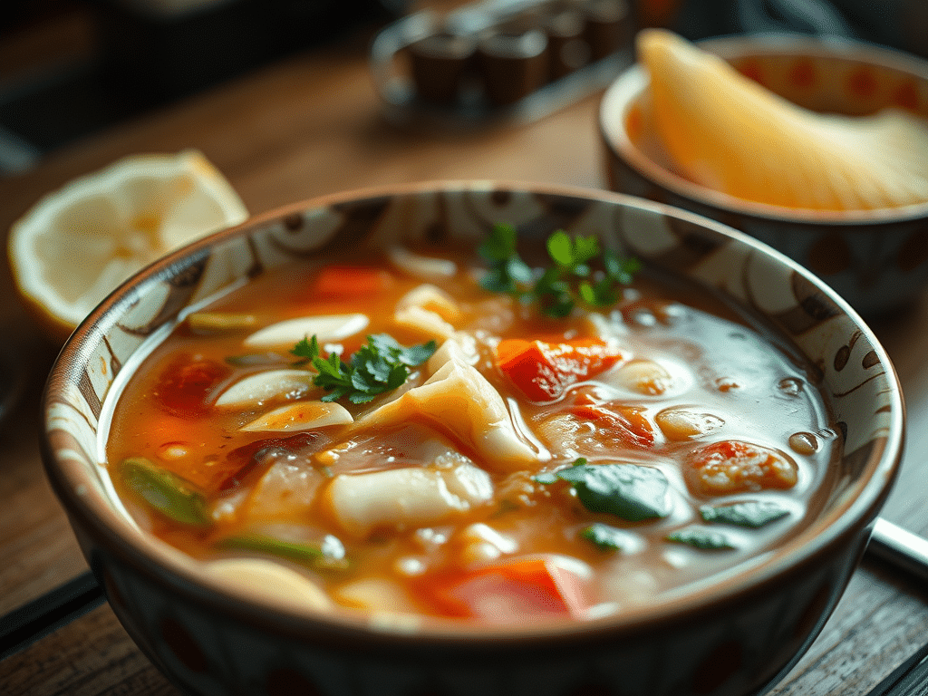 Hot and Sour Soup Bowl