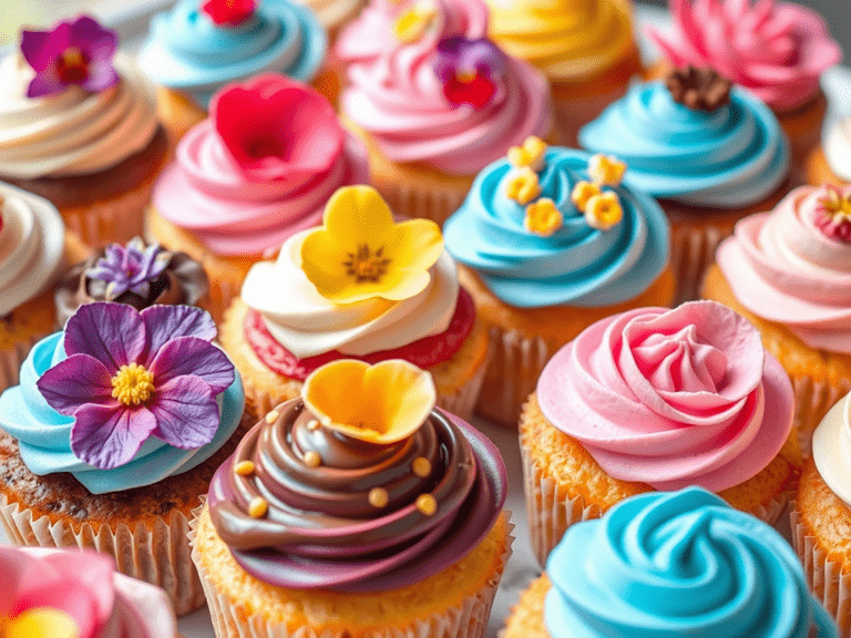 popular toppings for cupcakes