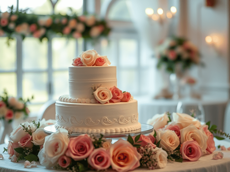 how to choose wedding cake flavors