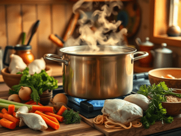 Chicken Noodle Soup Stock for The Soul