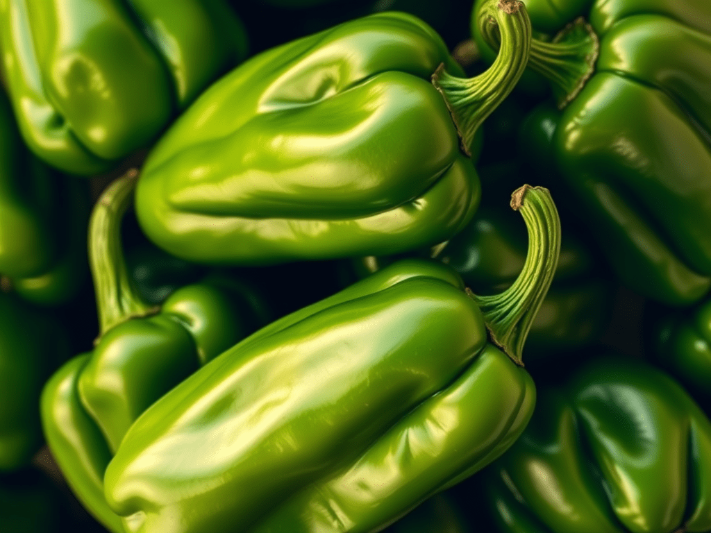 Fresh Poblano Peppers