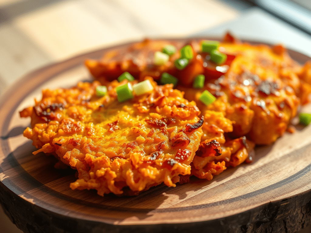 Microwave Sweet Potato Hash Browns