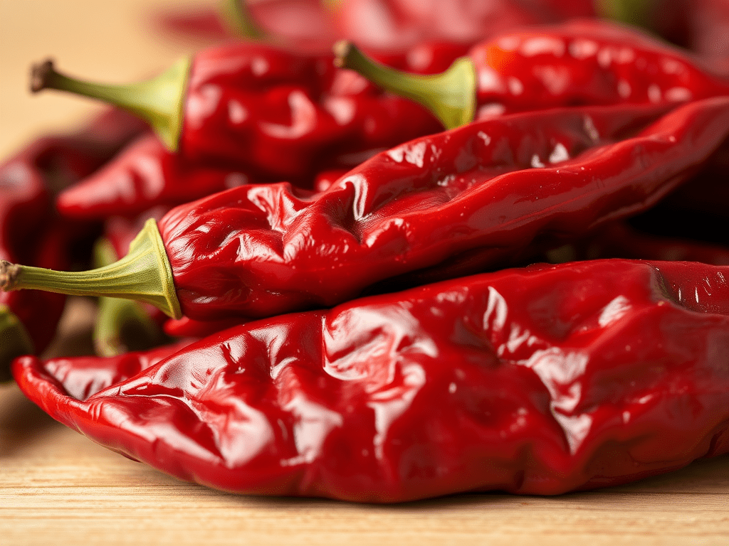 Ancho Chiles Close-Up