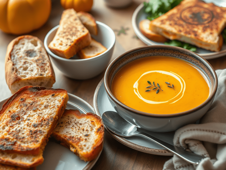 What to Eat with Butternut Squash Soup