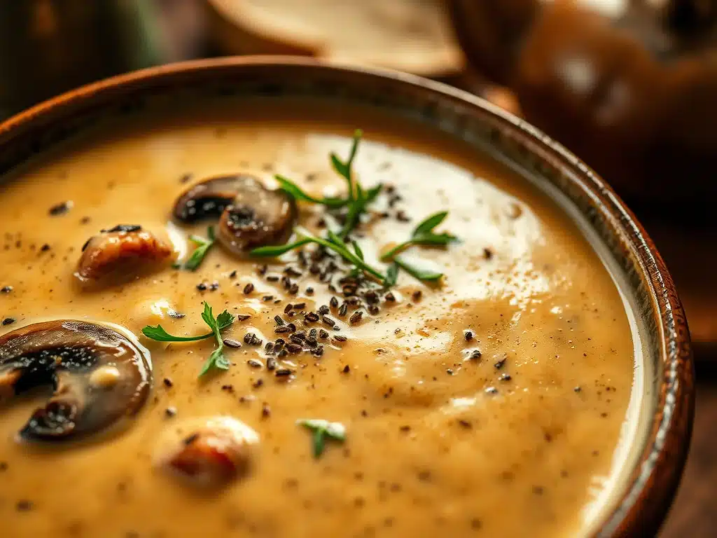 SWEET TOMATOES CREAM OF MUSHROOM SOUP RECIPE