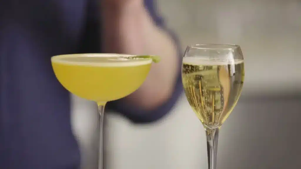 Zesty Lemon San Diego Cocktail with a Tropical Twist 5 Lemon San Diego Cocktail with sparkling wine