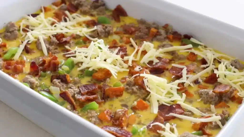 Our Ultimate Sausage And Egg Casserole With Crescent Rolls 2 Unbaked Sausage and Egg Casserole with Crescent Rolls