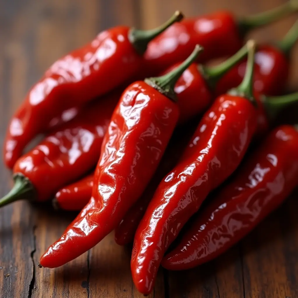 Dried Guajillo Chiles: The Ultimate Guide to Flavor & Use 2 A close-up shot of a high-quality guajillo chile, showing its pliable, shiny red skin.