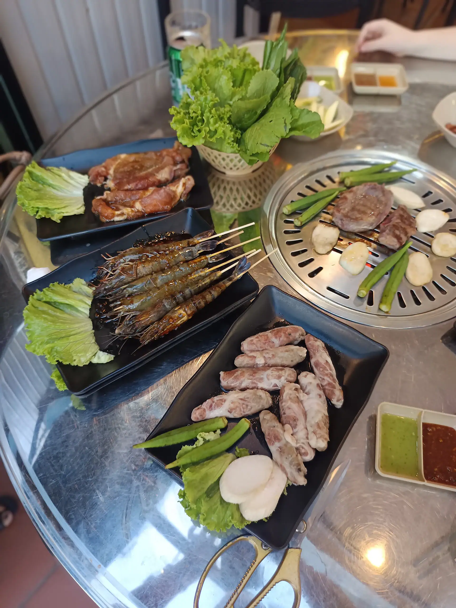 Discover Da Nang in 2025: The Most Comprehensive Travel Guide to Vietnam’s Coastal Gem 12 Korean-style BBQ with prawns, meat, and vegetables in Da Nang, Vietnam