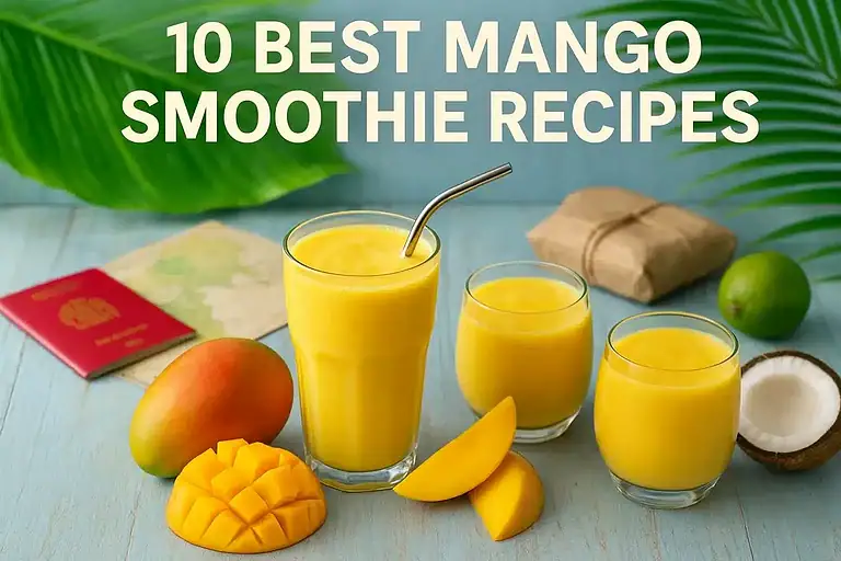 10 Best Mango Smoothie Recipes for Every Lifestyle 2 Best Mango smoothie recipes
