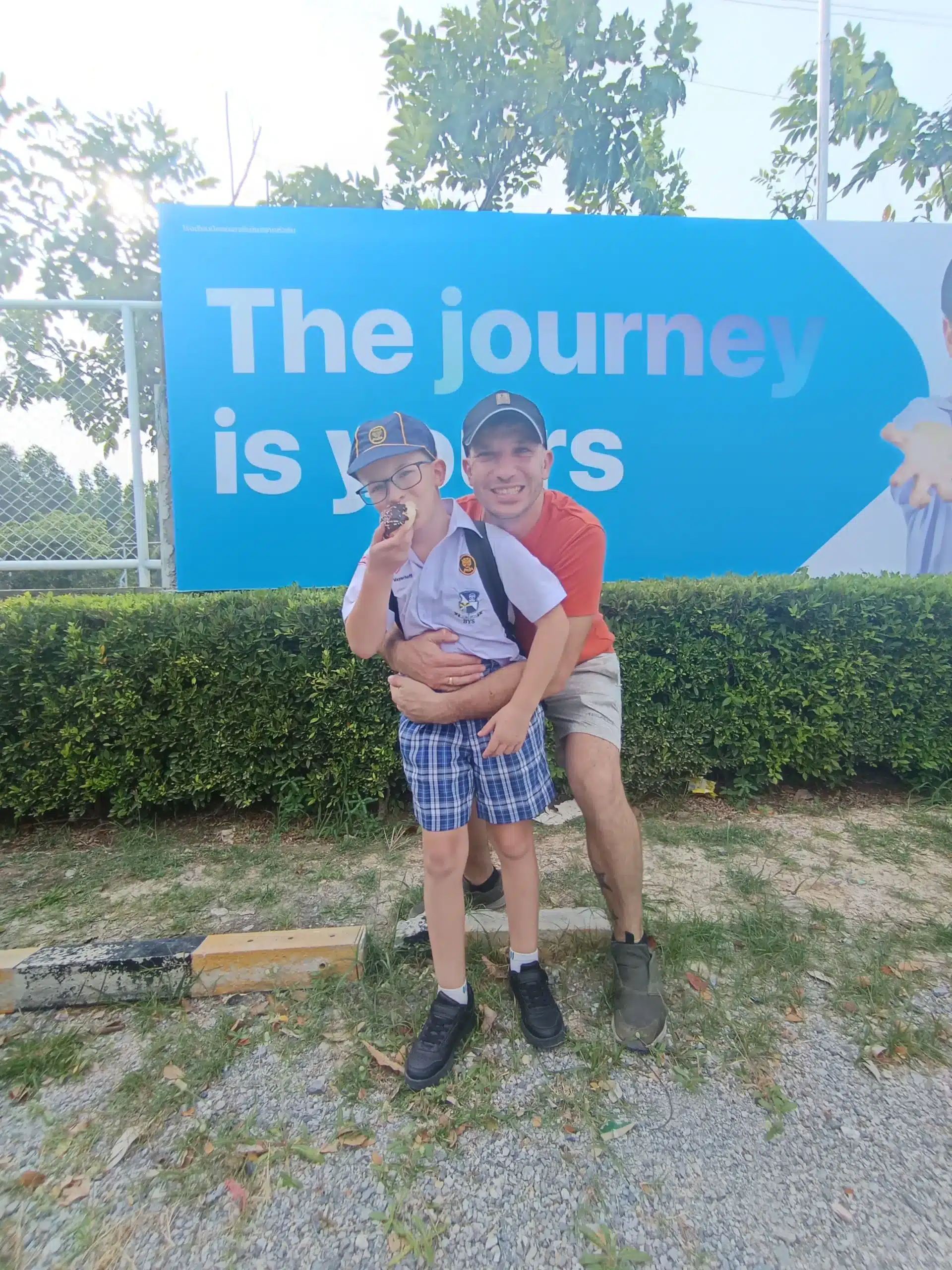 Oliver and Victor at Beaconhouse Yamsaard School Hua Hin