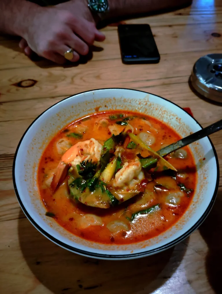 Thailand food travel 2026 Tom Yum Shrimp (Tom Yum Jung)